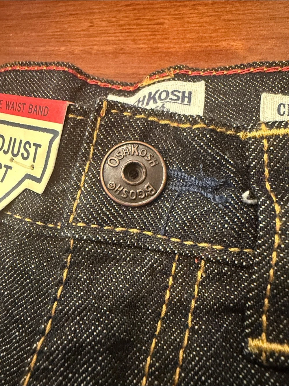 NWT OshKosh B’gosh Boys Classic Dark Wash Jeans 6H Husky
